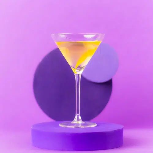 50/50 Martini Cocktail Drink