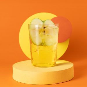 Apple Whiskey Highball Cocktail Drink