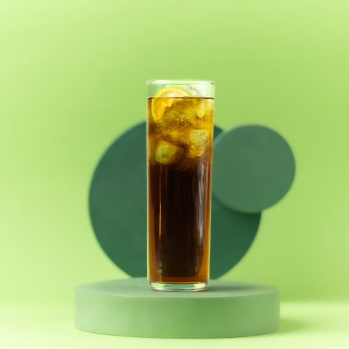 Bacardi and Cola Cocktail Drink
