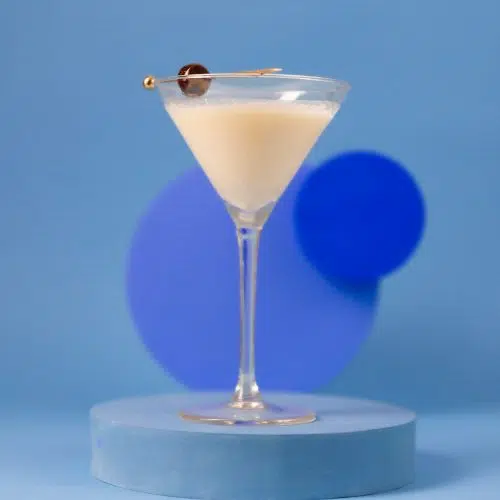 Banana Split Martini Cocktail Drink