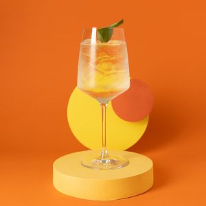 Basil Spritz Cocktail Drink