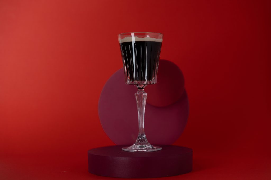 Black Velvet Cocktail Drink
