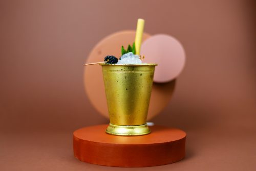 Blackberry Julep Cocktail Drink