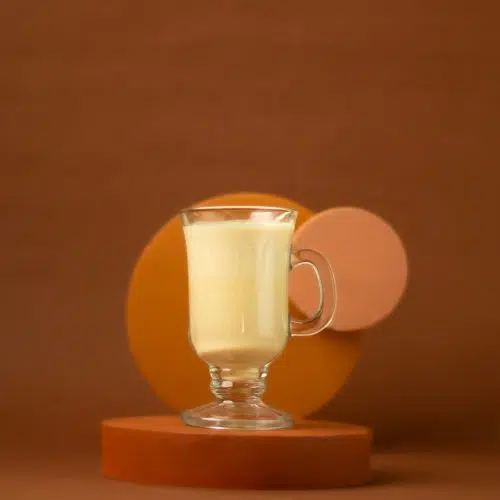 Bourbon Eggnog Cocktail Drink