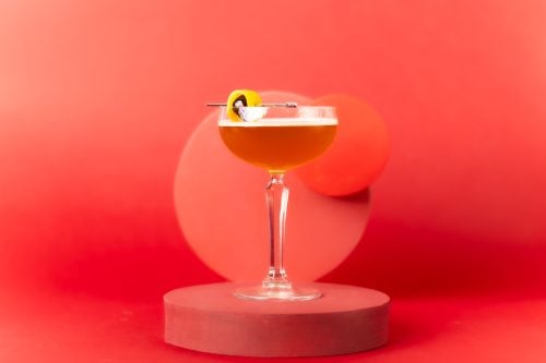 Brandy Daisy Cocktail Drink