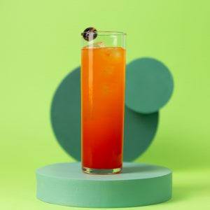 Brazilian Sunrise Cocktail Drink