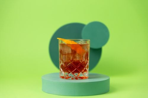 Cachaça Old Fashioned Cocktail Drink