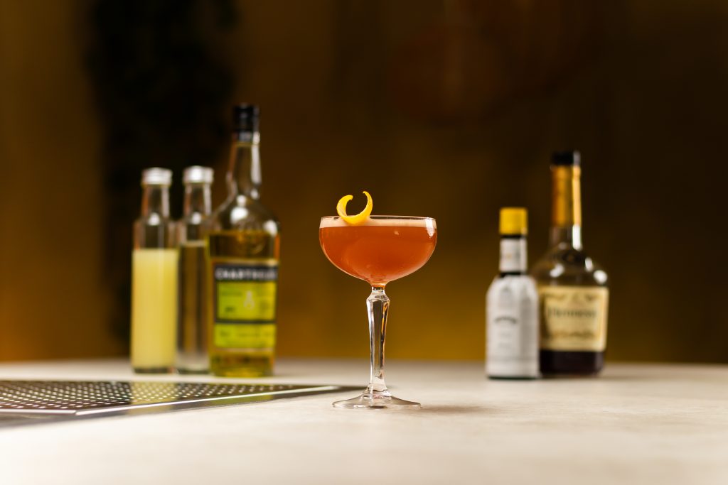 Champs-Elysees Cocktail Recipe by DrinksWorld