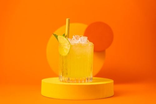 Chartreuse Swizzle Cocktail Drink