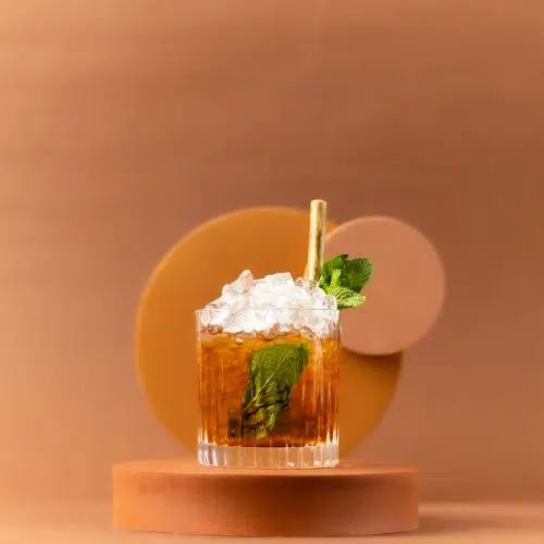 Chocolate Mint Julep Cocktail Drink