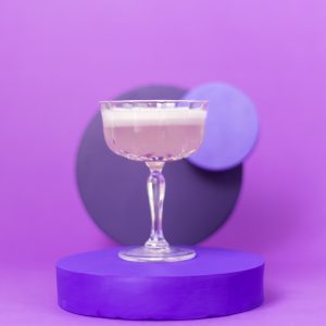 Flower Power Sour Cocktail Drink