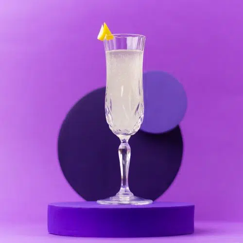 French 75 Cocktail Drink