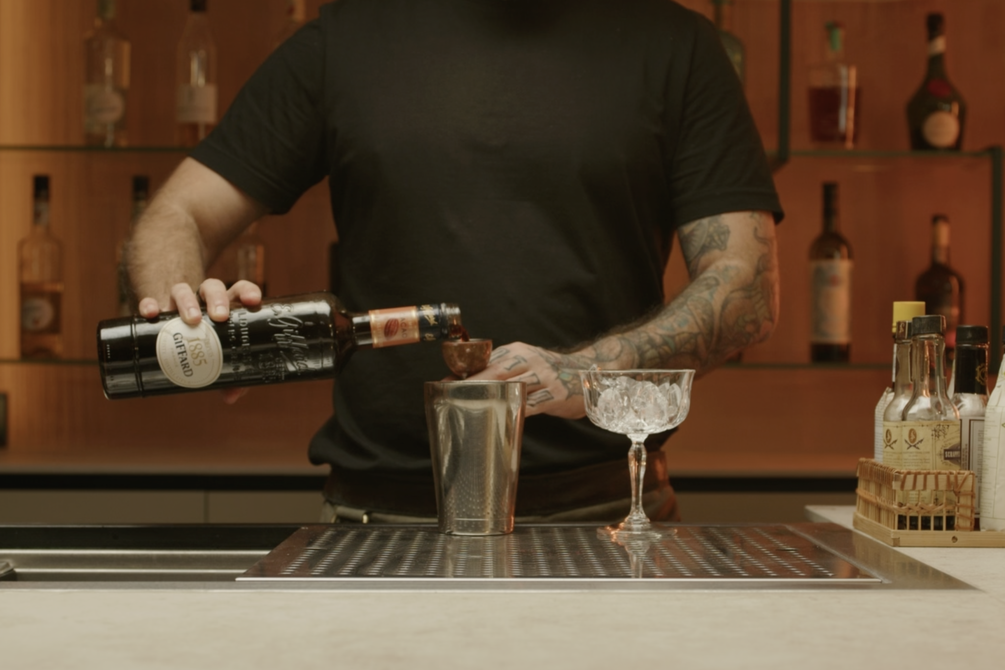 <p>Add 1 oz of hazelnut liqueur to the mix.</p>