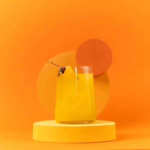 Fuzzy Navel Cocktail Drink