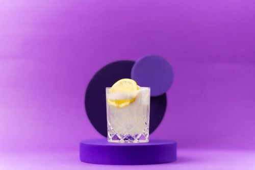 Gin Sour Cocktail Drink