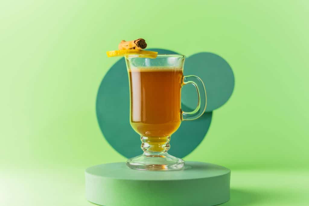 Hot Buttered Rum Cocktail Drink