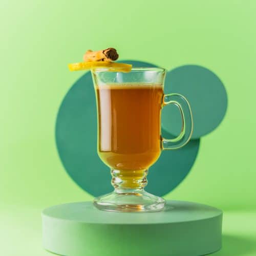 Hot Buttered Rum Cocktail Drink
