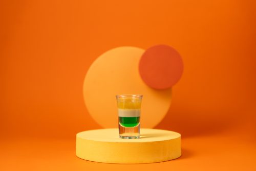 Irish Flag Shot Drink