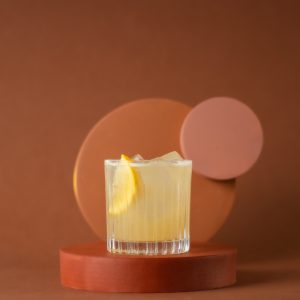 Japanese Yuzu Whisky Sour Cocktail Drink