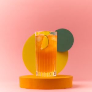Lemon Lime and Bitters Cocktail Drink