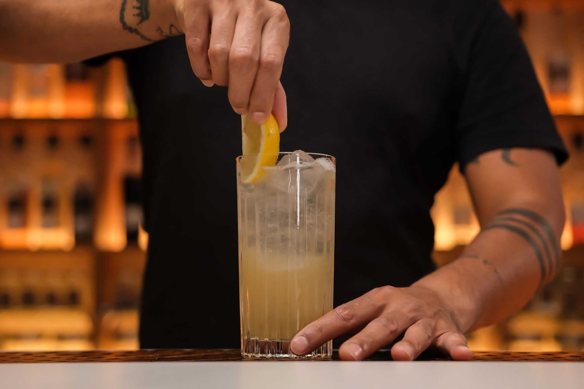 <p>Garnish the Lynchburg Lemonade with a lemon slice or cherry to elevate its presentation and flavor.</p>
