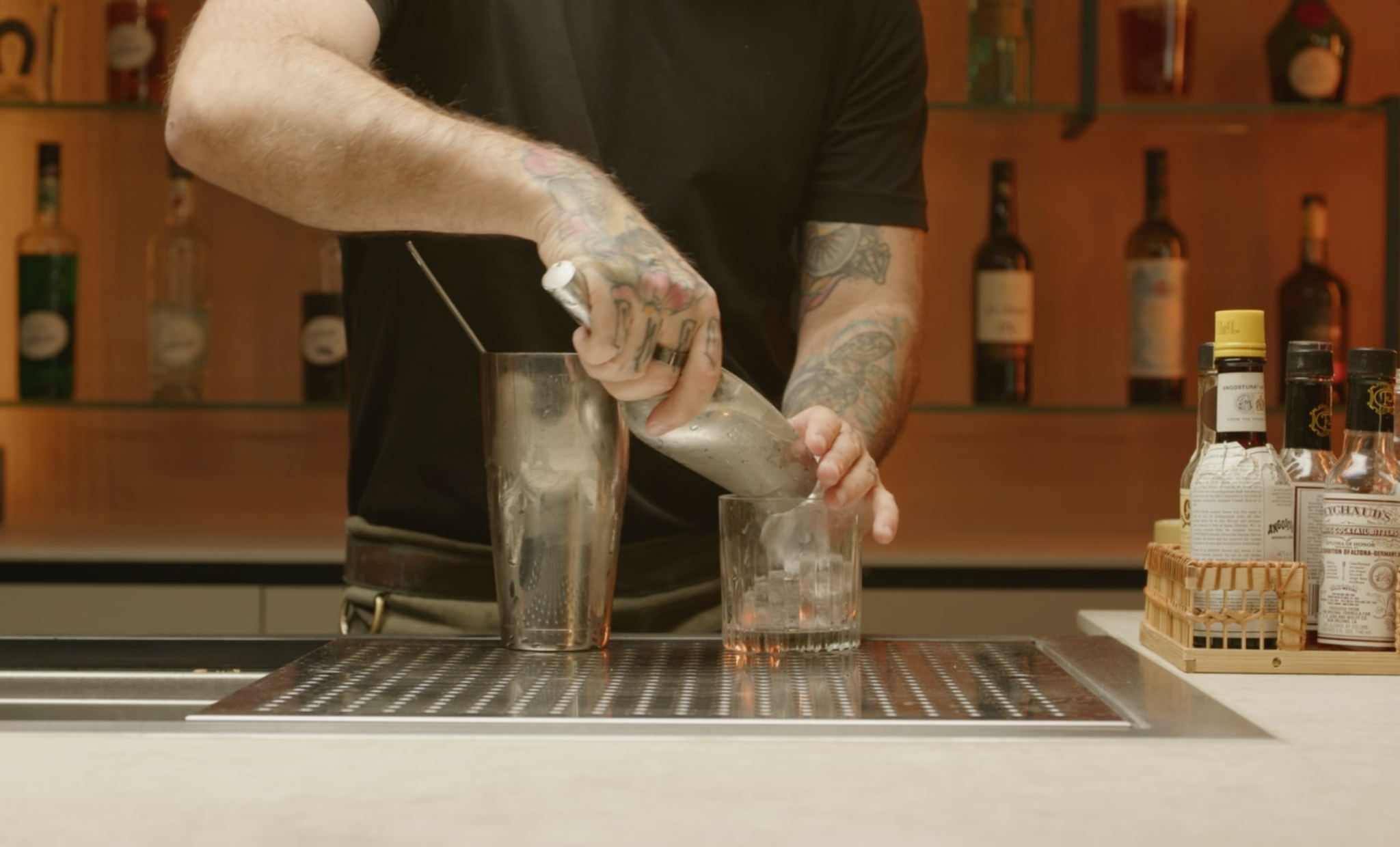 Boisson Racket Smash Maple Bourbon Smash Cocktail Recipe by DrinksWorld