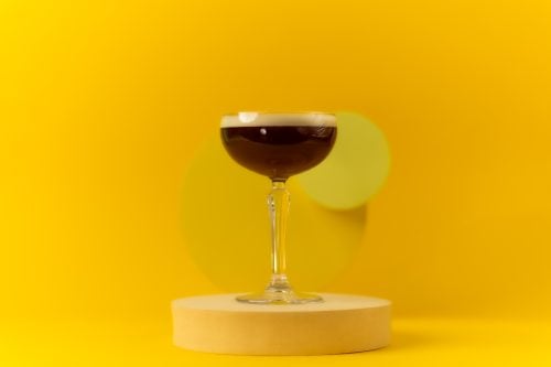 Mezcal Espresso Martini Cocktail Drink