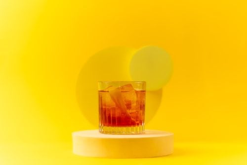 Mezcal Negroni Cocktail Drink
