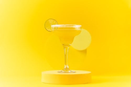 Passion Fruit Margarita Cocktail Drink