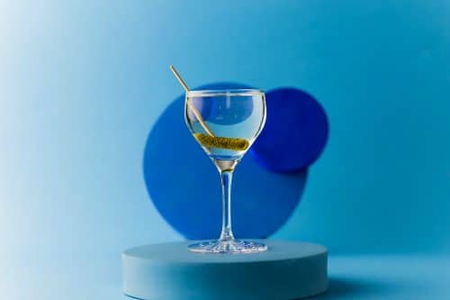 Pickle Martini Cocktail Drink