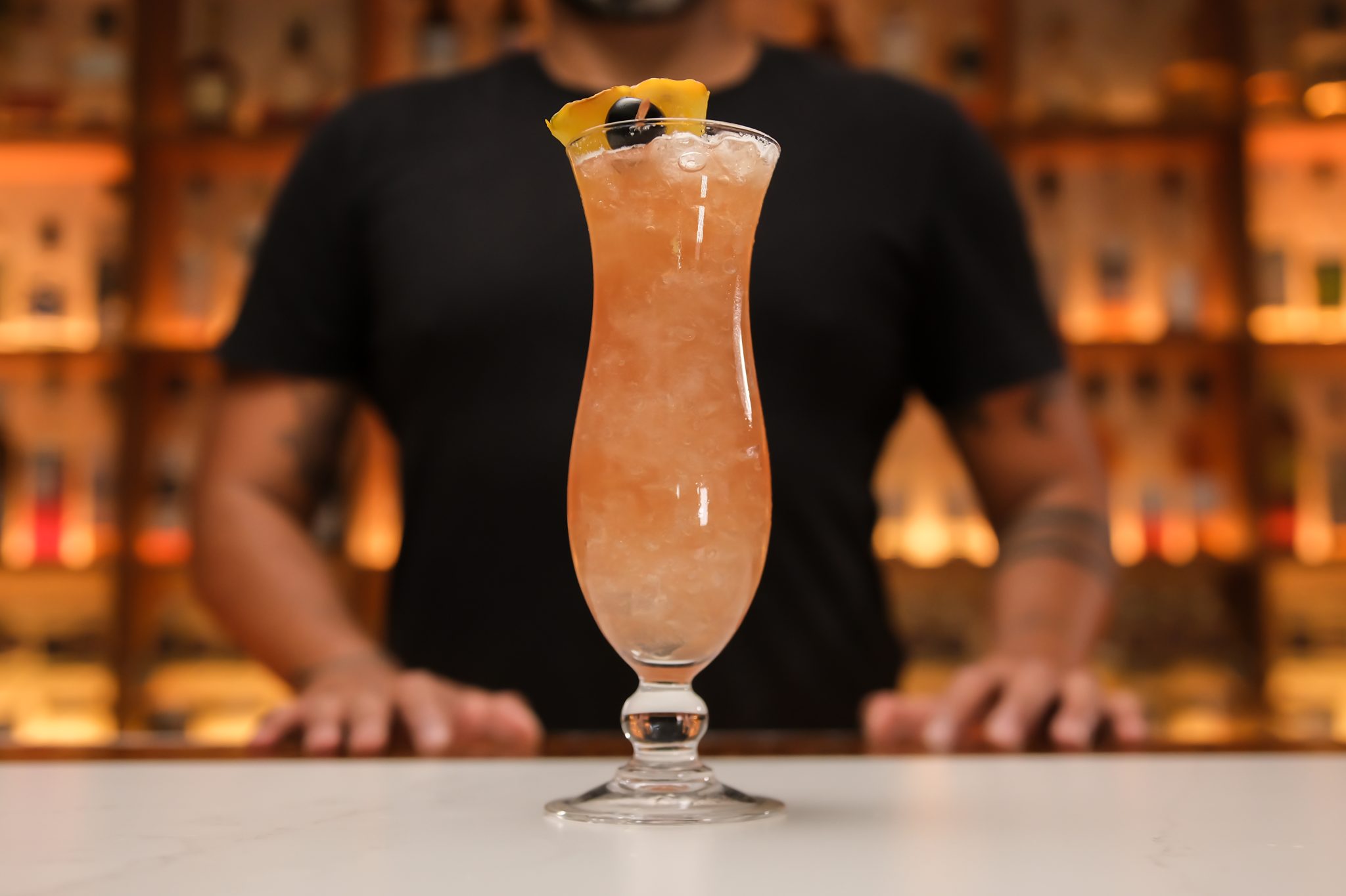 <p>Enjoy your Rum Runner cocktail!</p>
