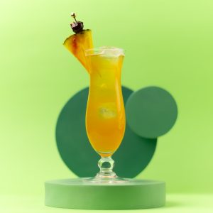 Spiced Rum Punch Cocktail Drink