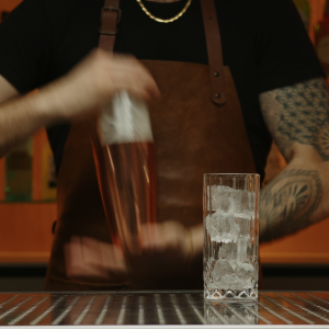 Sealed shaker been shaked