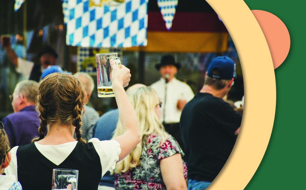 Oktoberfest stand