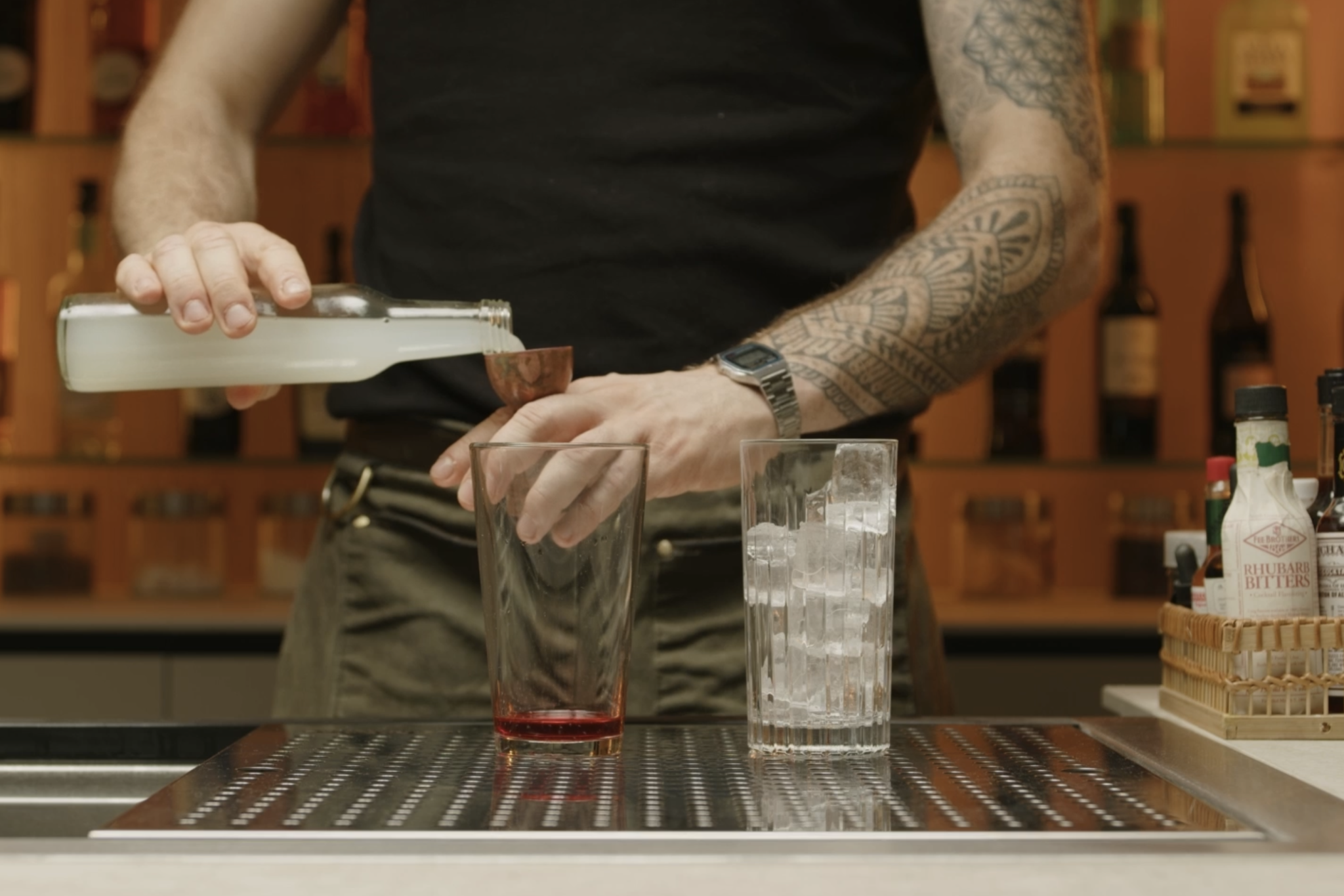 <p>Add 0.5 oz of lime juice to introduce a tangy, citrusy element.</p>