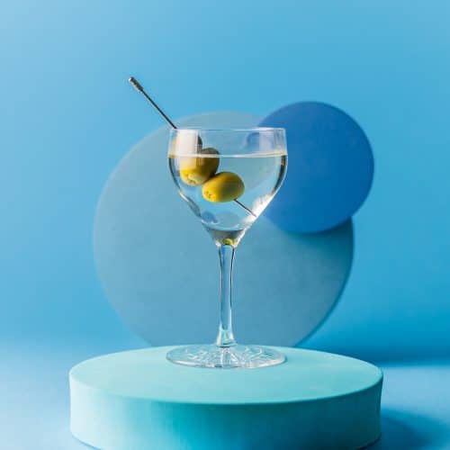 Vodka Martini Cocktail Drink