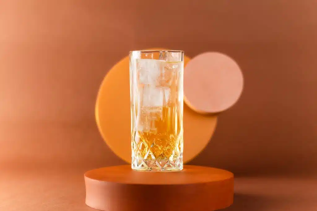 Whiskey Highball Cocktail Drink