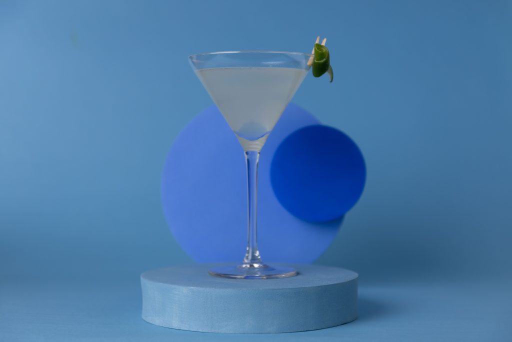 White Cosmopolitan Cocktail Drink