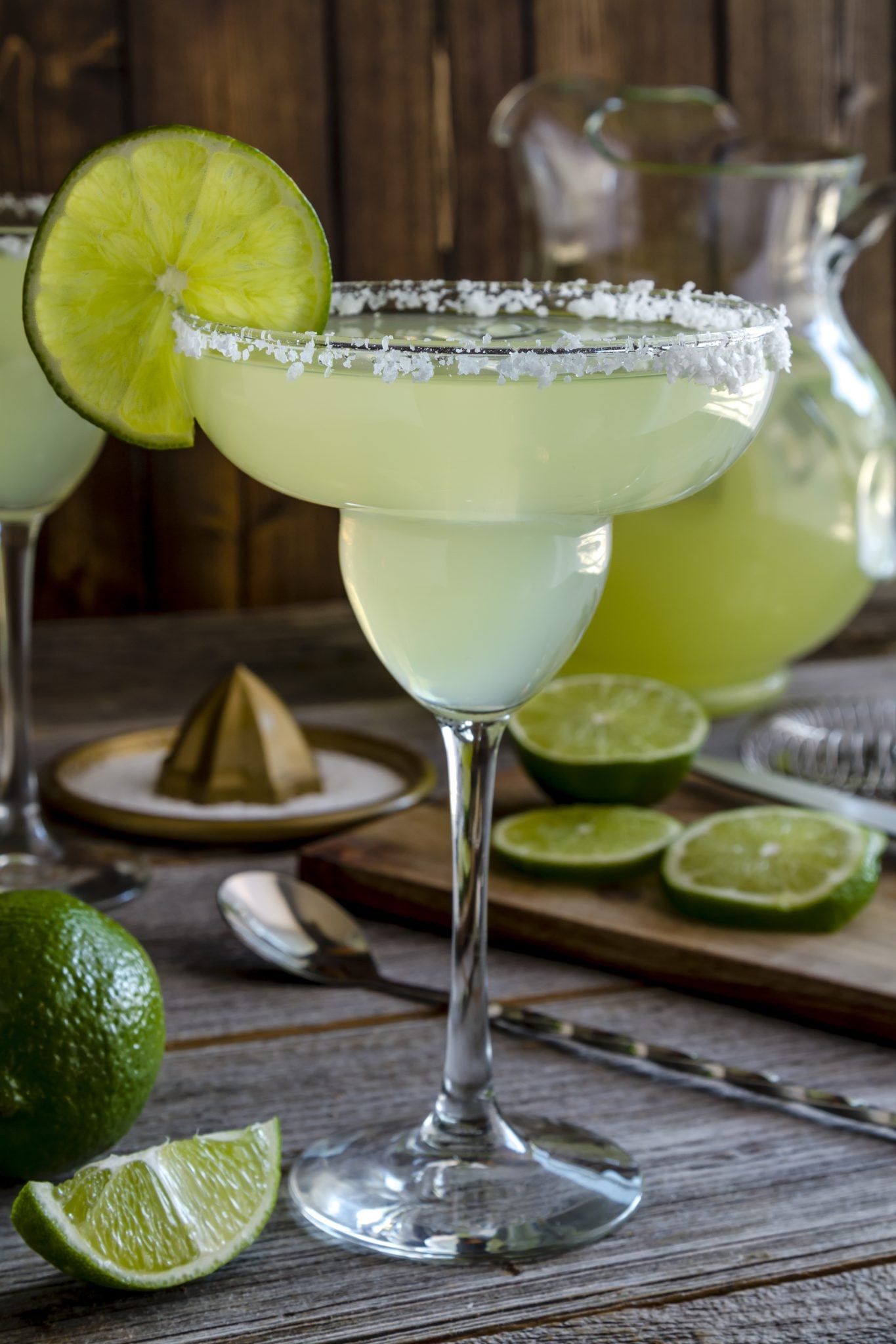 Classic margarita cocktail