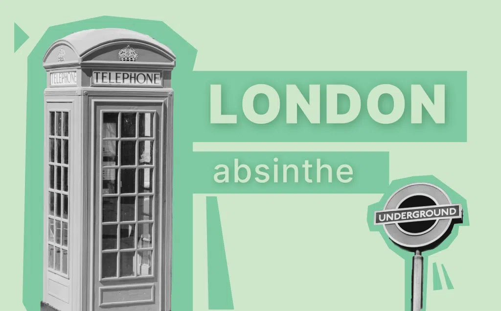 London call box absinthe